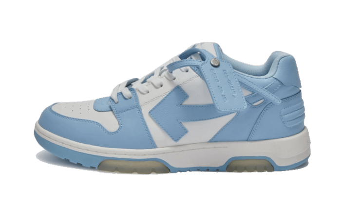 Off-White Out Of Office "OOO" Calf Leather White Light Blue