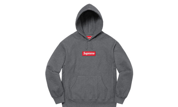 Supreme Hoodie Box Logo FW21 Gray Hypedfam
