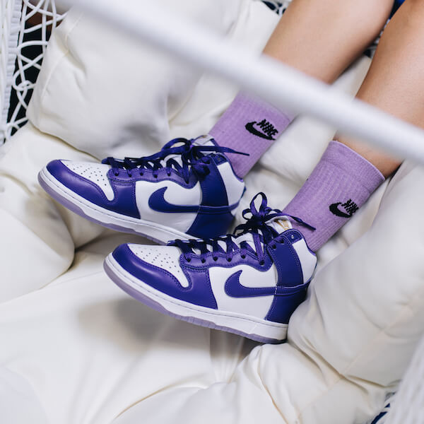 Nike dunk cheap high purpura