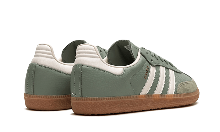 Adidas Samba OG Silver Green Hypedfam Adidas Samba OG Silver Green Hypedfam