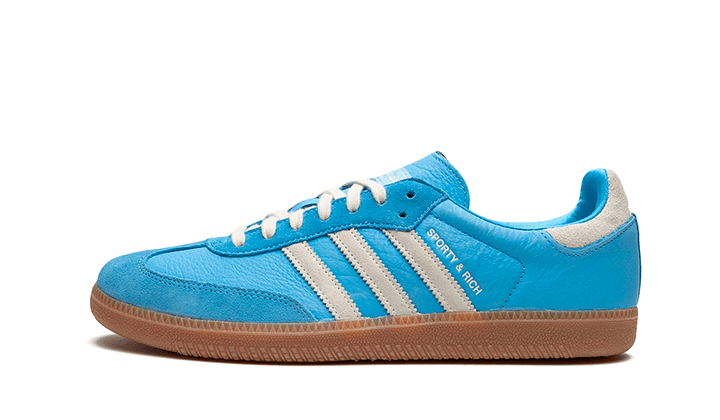 Adidas Samba OG Sporty & Rich Blue Gray - Hypedfam