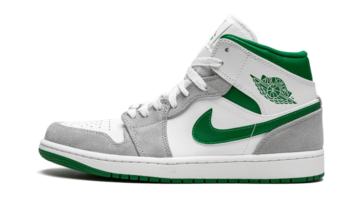 Jordan 1 top white green