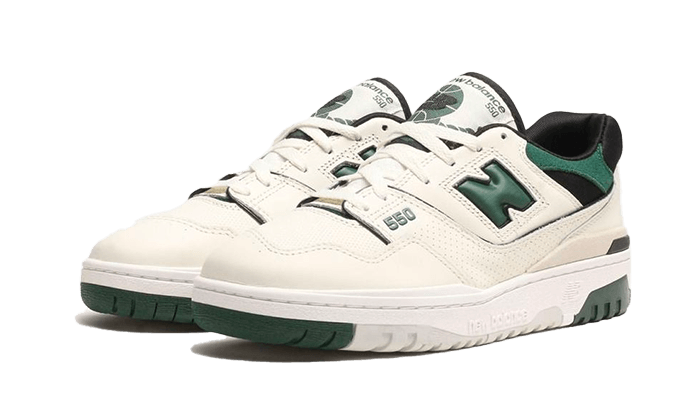 New Balance 550 Sea Salt Pine Green