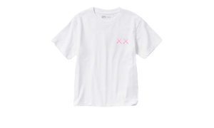  Uniqlo T-Shirt KAWS Pink Graphic 